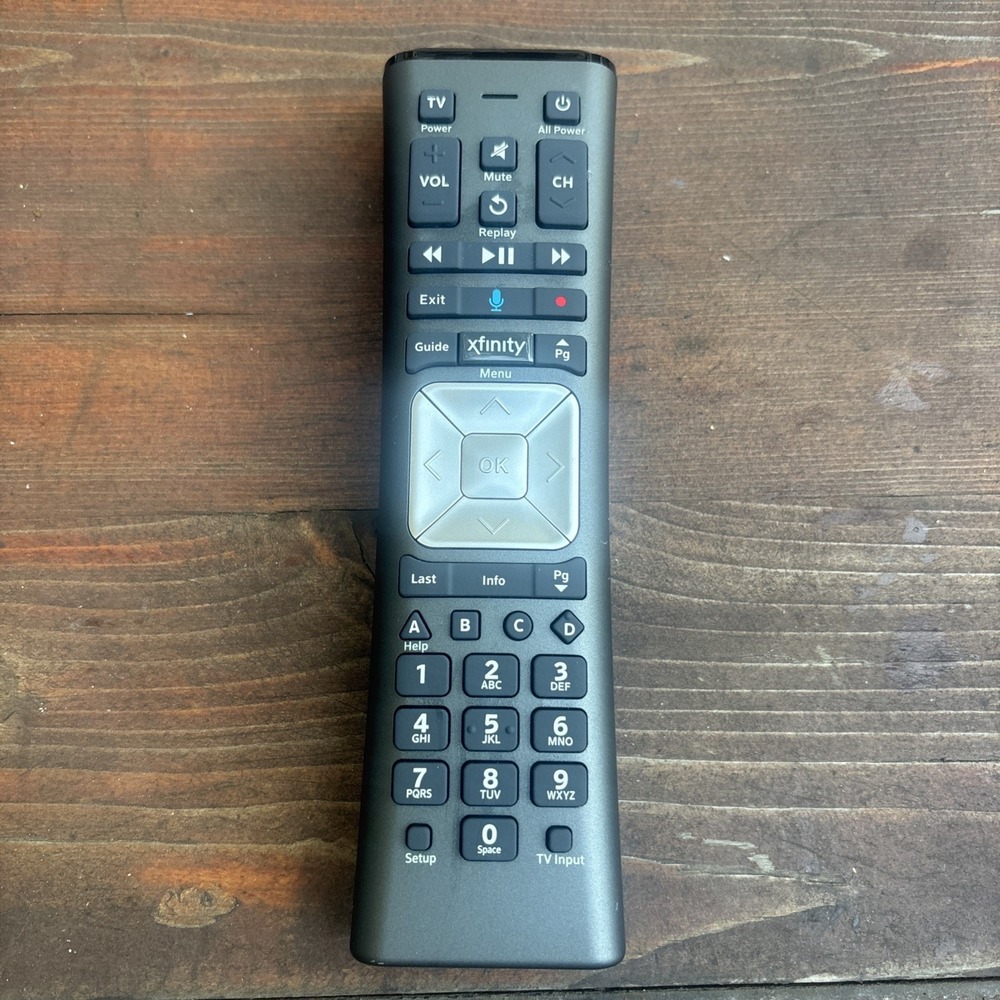 Xfinity Comcast XR11 Voice Activated Cable TV Backlit Remote Gray X1